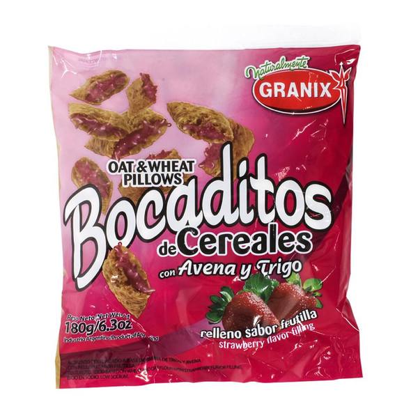 Cereal Avena Bocaditos Rell Granix Pou 180 Grm