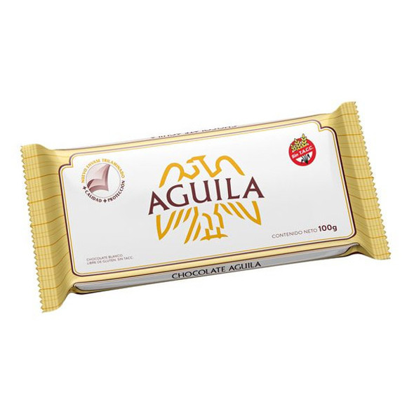 Águila White Chocolate Bar, 100 g / 3.5 oz bar
