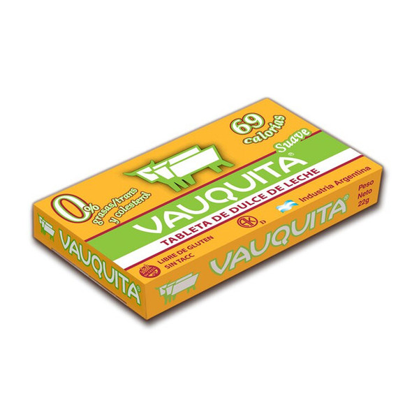 Vauquita Soft Dulce de Leche Bar Wholesale Bulk Box, 396 g / 15.8 oz ea (16 count per box)