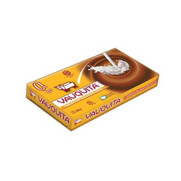 Vauquita Classic Dulce de Leche Bar Wholesale Bulk Box, 450 g / 15.9 oz ea (16 count per box)