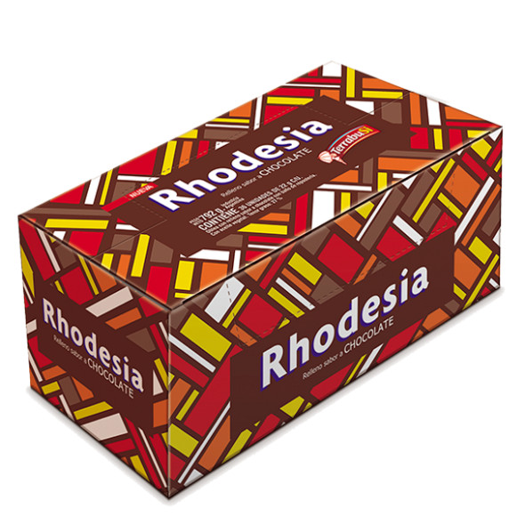 Rhodesia Chocolate Coated Cookie With Chocolate Cream Filling, 36 cookies x 22 g / 0.78 oz family box