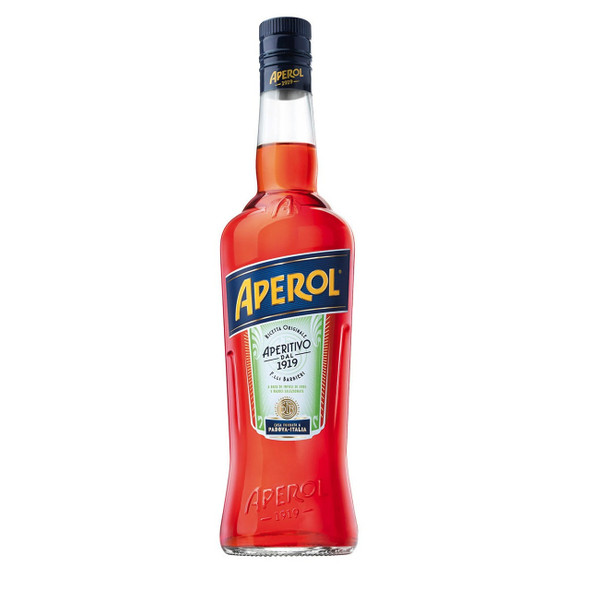Aperol Receta Original Aperitivo Aromatic Herbs Appetizer Drink Ideal for Sweet Cocktails - ABV 11% (750 ml / 25.36 fl oz)
