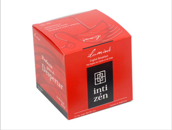 Inti Zen English Iluminé - Assam Black Chai & Ceylon (box of 15 tea bags)