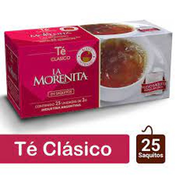 Morenita Té Classic Tea (box of 25 tea bags)