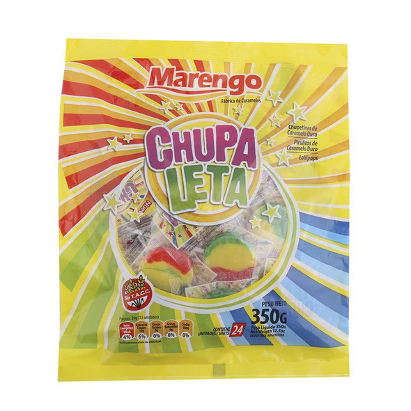 Chupetín Chupaleta Frutales MARENGO 350 Gr.