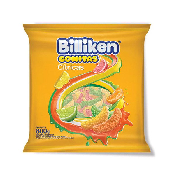 Gomitas BILLIKEN Citricas Bsa 800 Grm