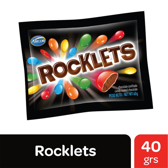 Confites De Chocolate ROCKLETS Bli 40 Grm 18 units