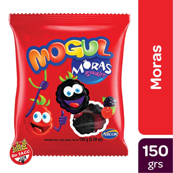 Gomitas Moritas frambuesa Mogul  1 x 150gramos