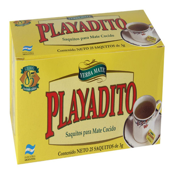 Mate Cocido Playadito  (box of 25 bags)