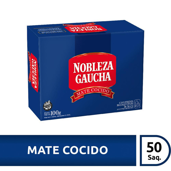 Mate Cocido  Nobleza Gaucha  (box of 50 bags)