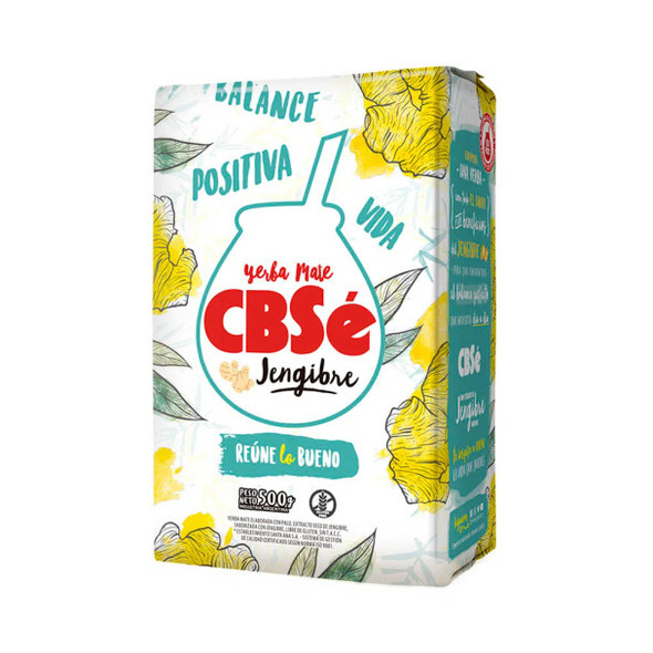 CBSé Yerba Mate Jengibre, 500 g / 1.1 lb