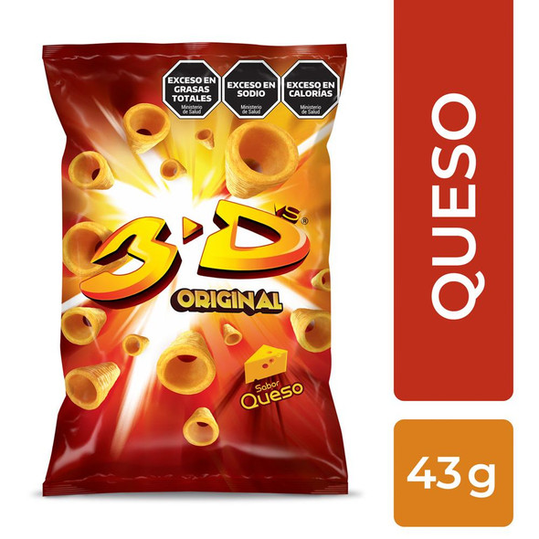 3D Original Sabor Queso  43g