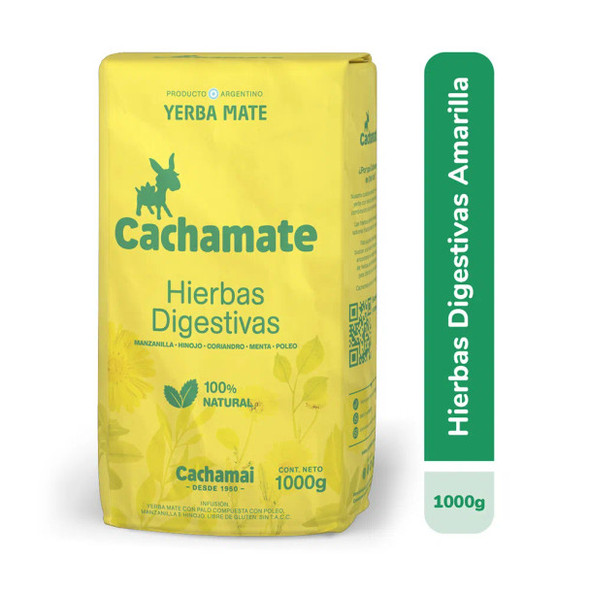 Cachamai Cachamate Yerba Mate Mixed Herbs, 1 kg / 2.2 lb
