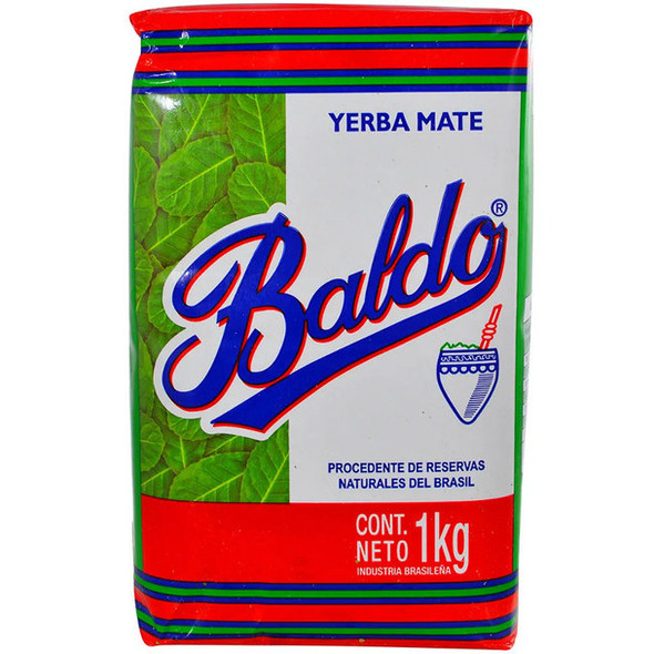 Baldo Yerba Mate Uruguayan Traditional Cut, 1 kg / 2.2 lb