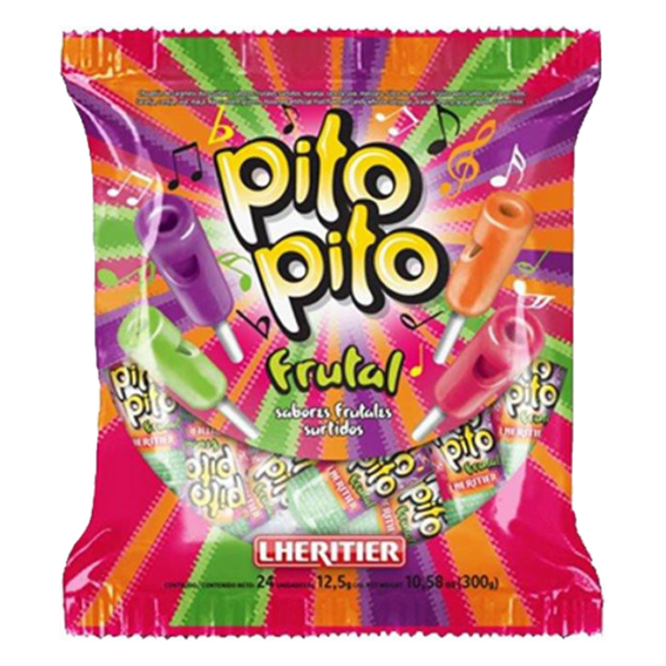 Chupetines Pito Pito Frutal x24 Un.