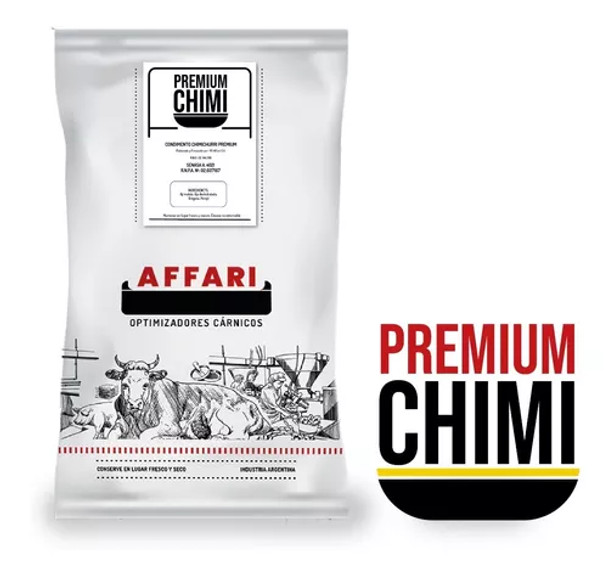 Condimento Chimichurri Premium X 1kg. Affari