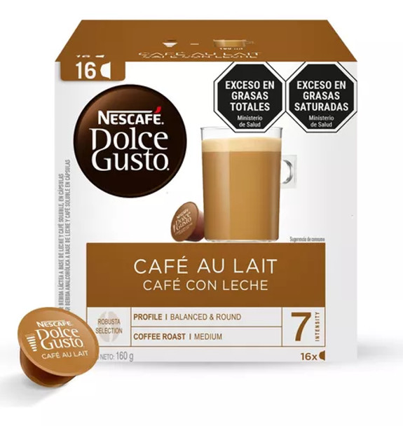 Cápsulas Nescafé Dolce Gusto Café Au Lait Oficial