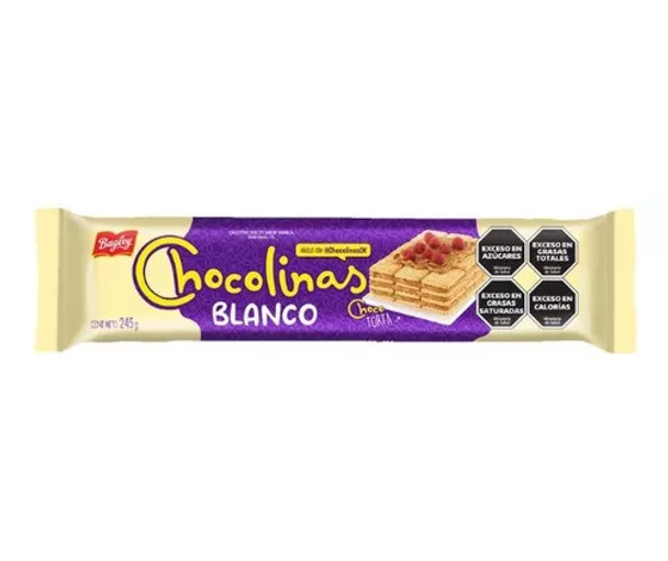 Galletitas Chocolinas Blancas X245grs PACK x 3