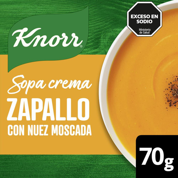Sopa Crema De Zapallo KNORR 70gr PACK X3