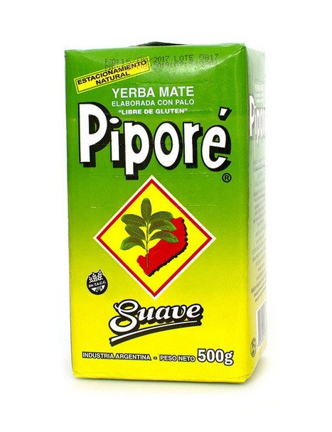 Piporé Yerba Mate Con Palo Unsmoked Low Powder Suave 1kg