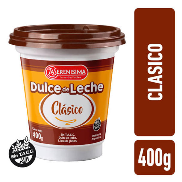 La Serenísima Dulce de Leche Classic - Soft Recipe (400 g )