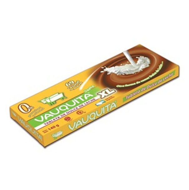 Vauquita Tableta XL Soft Dulce de Leche Bar, 140 g / 4.9 oz