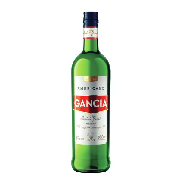 Gancia Americano Aperitivo Appetizer Drink Herbs & Citric Flavor Perfect For Cocktails - ABV 14% (950 ml / 32.12 fl oz)