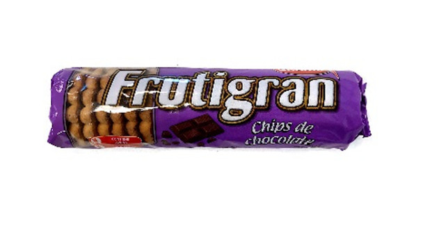 Frutigran Chocolate Chip Cookies, 255 g / 8.9 oz (pack of 3)