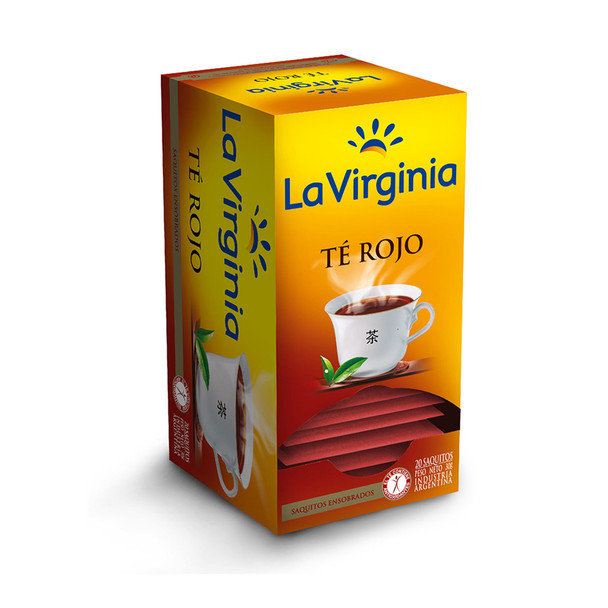 La Virginia Té Rojo Red Tea In Bags (box of 20 bags)