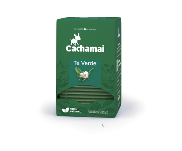 Cachamai Classic Green Tea, 20 tea bags
