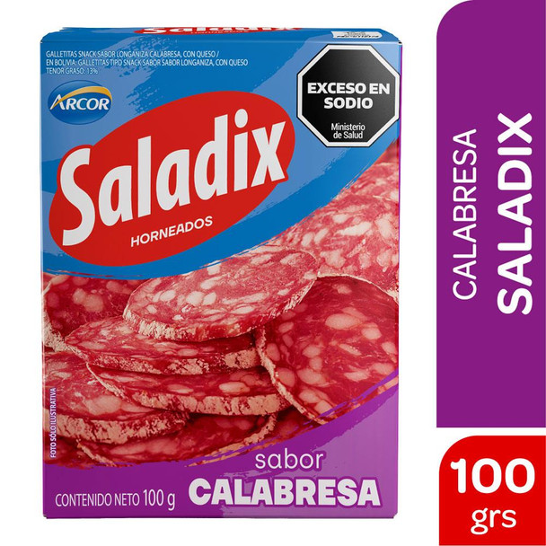 Snacks SALADIX Calabresa 100g