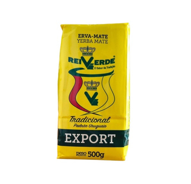 Rei Verde Yerba Mate Traditional Erva Mate, 500 g / 17.63 oz