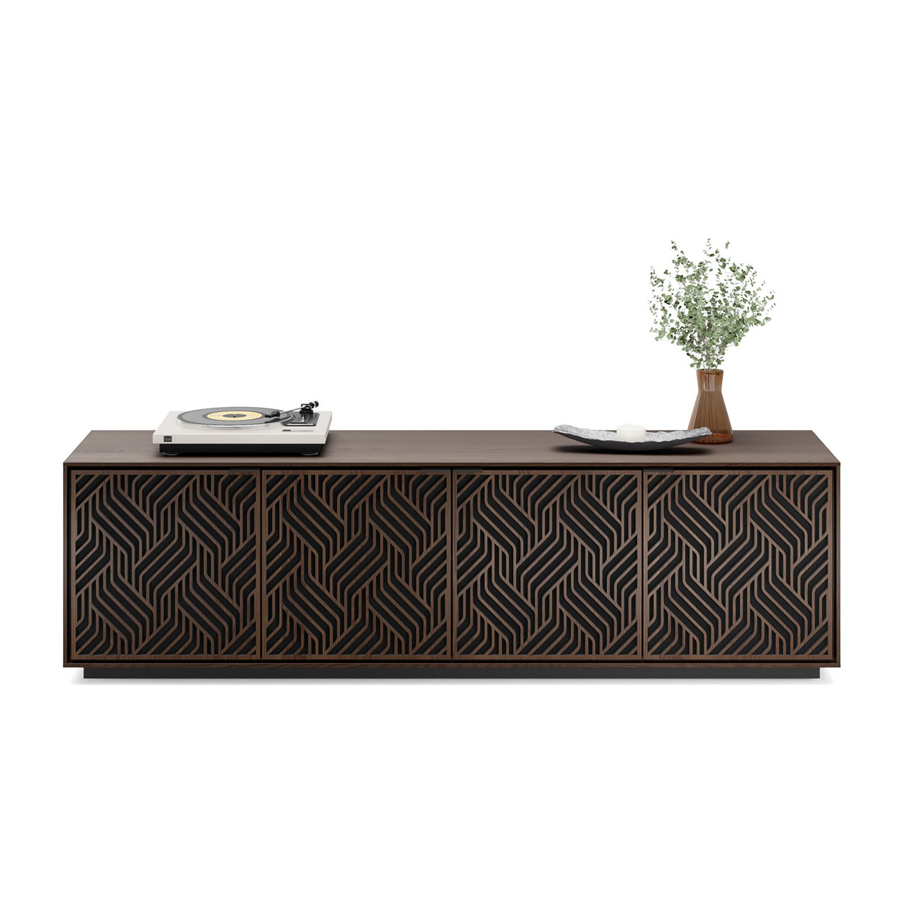 Elements 8703-We Media Cabinet - Cantoni
