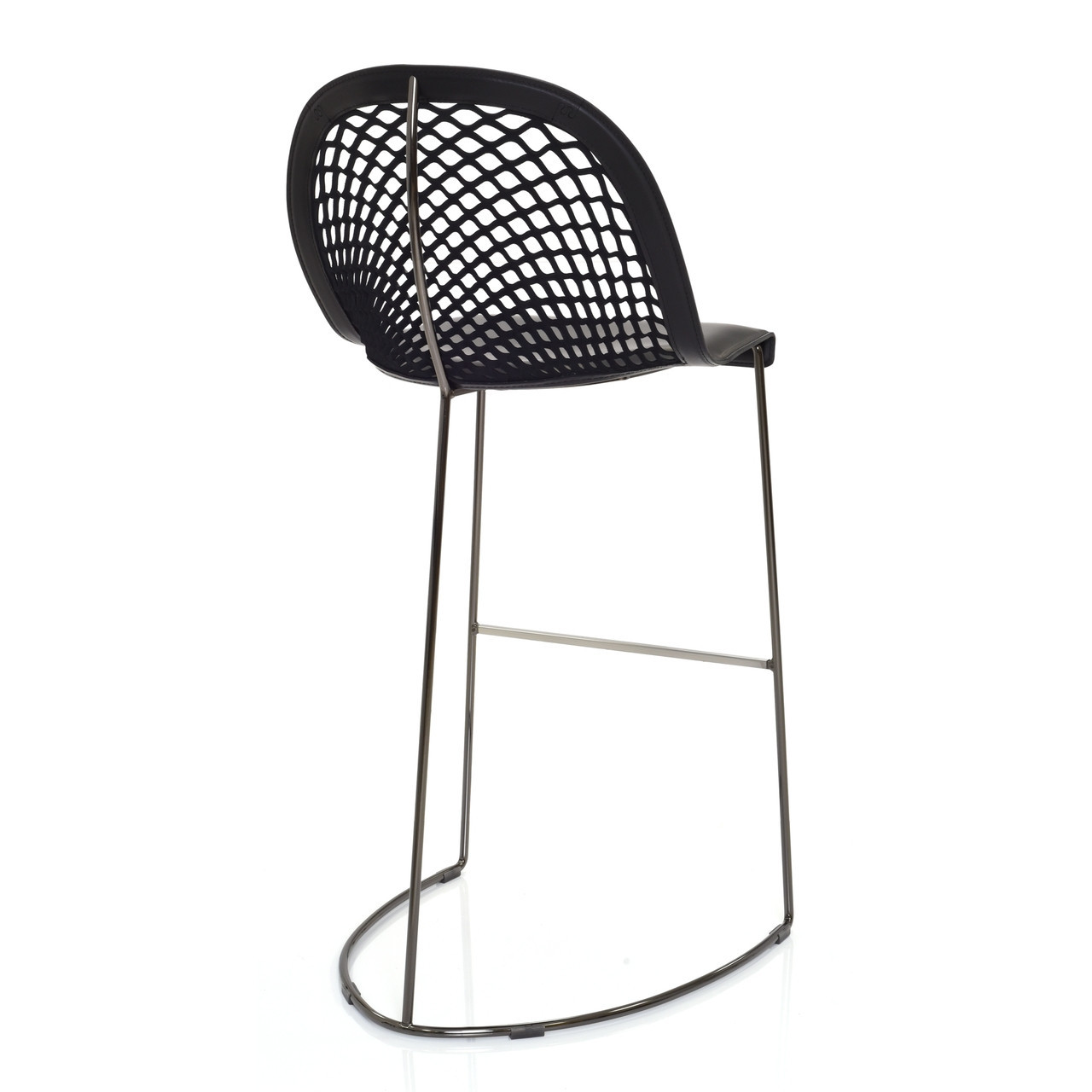 Guapa Bar Stool Back Angled View