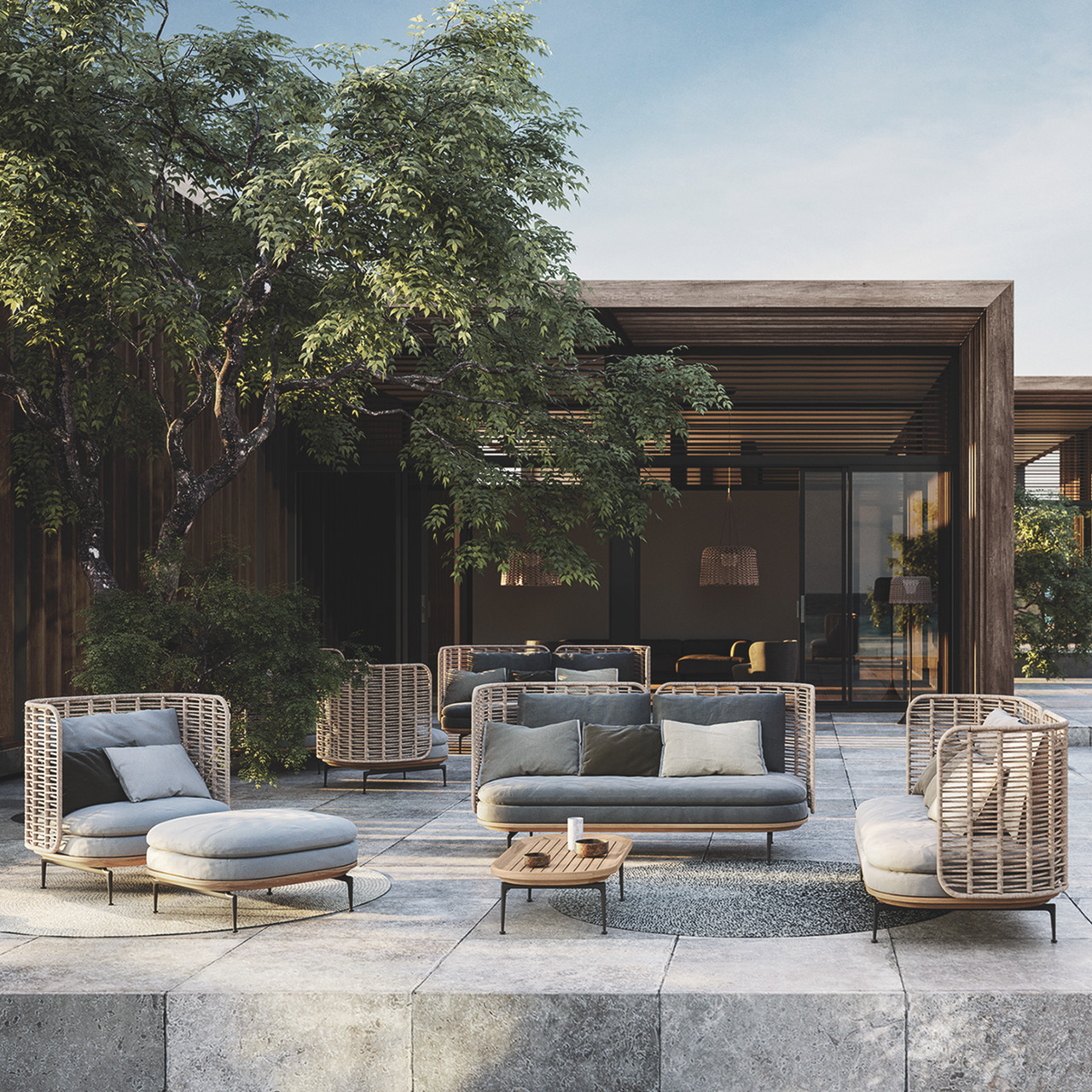 Mistral High Back Sofa