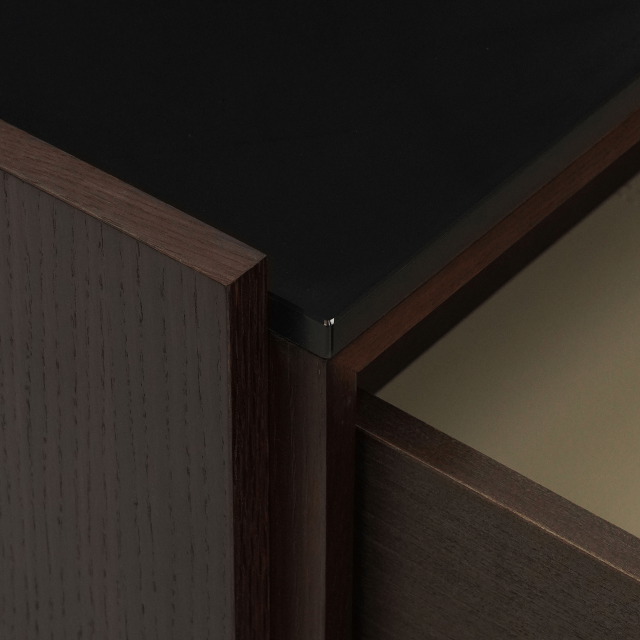 Atlantic Nightstand - Burnt Oak