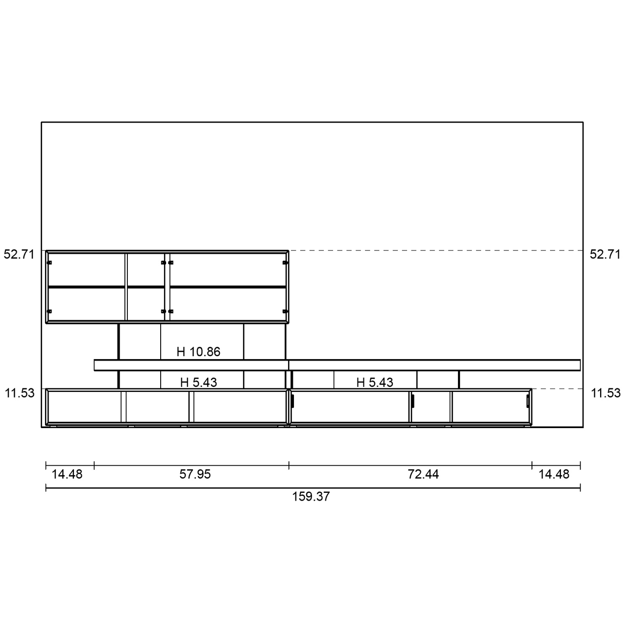 Air Tv/Shelving/Storage Unit