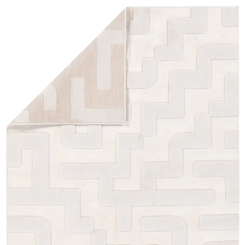Petros Area Rug - Sand/White