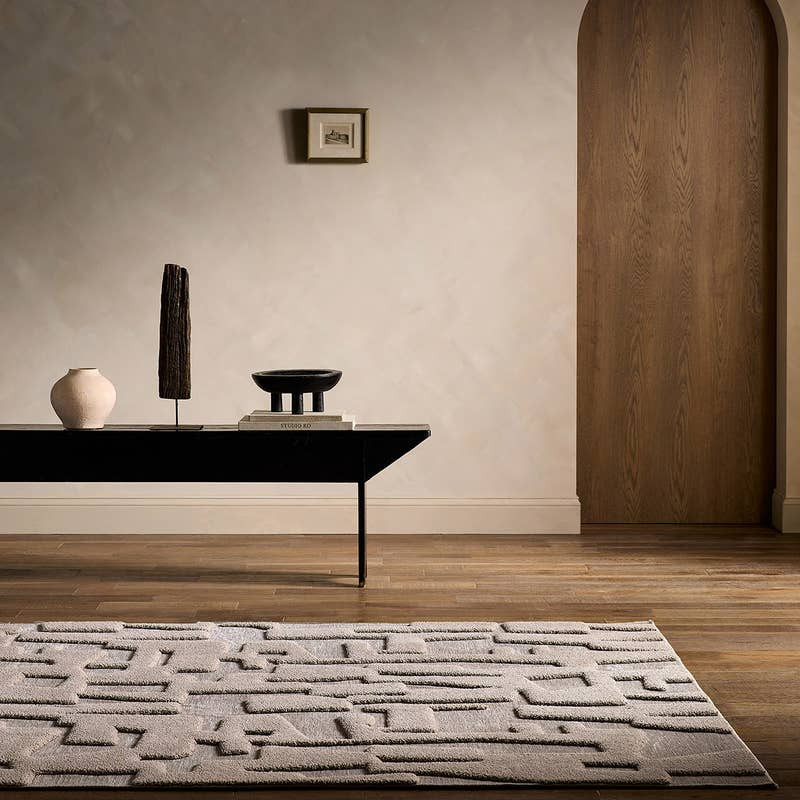 Petros Area Rug - Dove/Rock