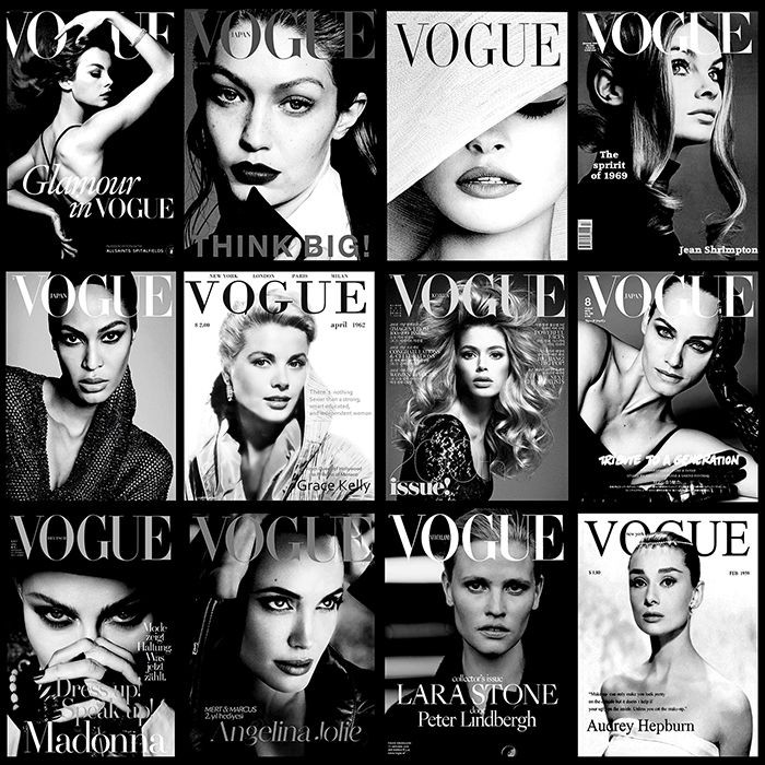 Black And White Vogue