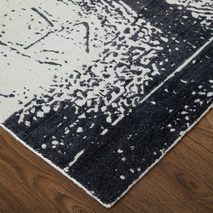 Coda Area Rug - Black/White (9' x 12')