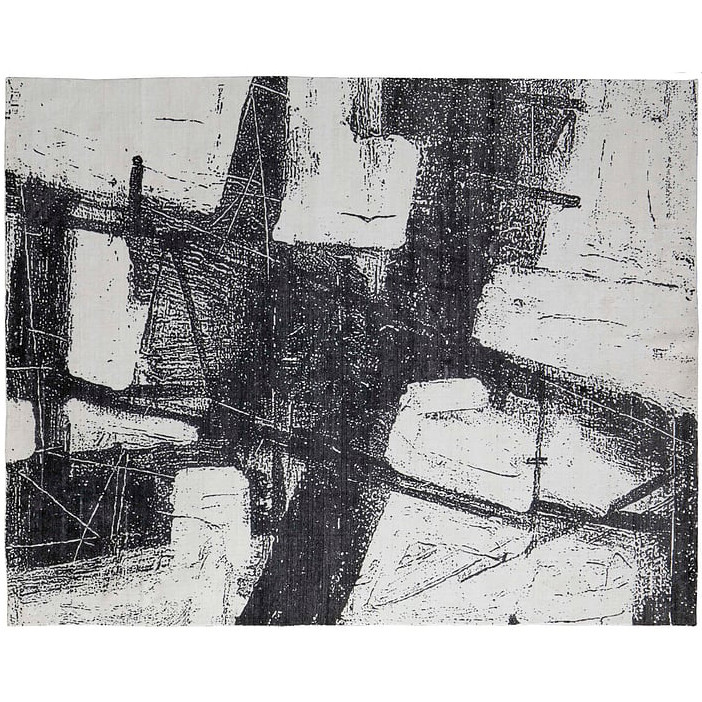 Coda Area Rug - Black/White (9' x 12')