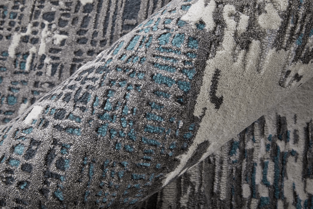 Zarah Area Rug - Ivory/Charcoal (12' x 15')