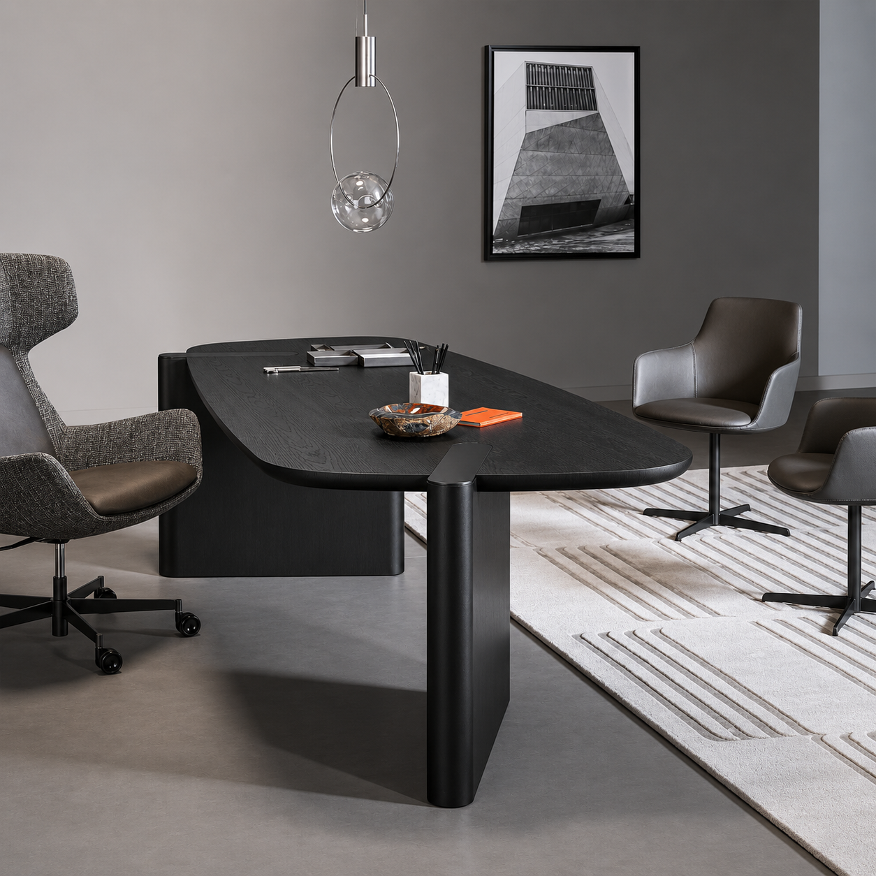 BRUSHED OAK - Shown here in the Brushed Oak top