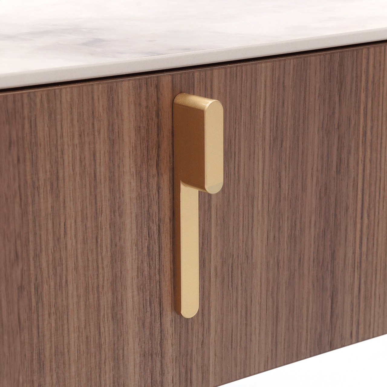 Julian Large 1 Drawer Nightstand - Walnut