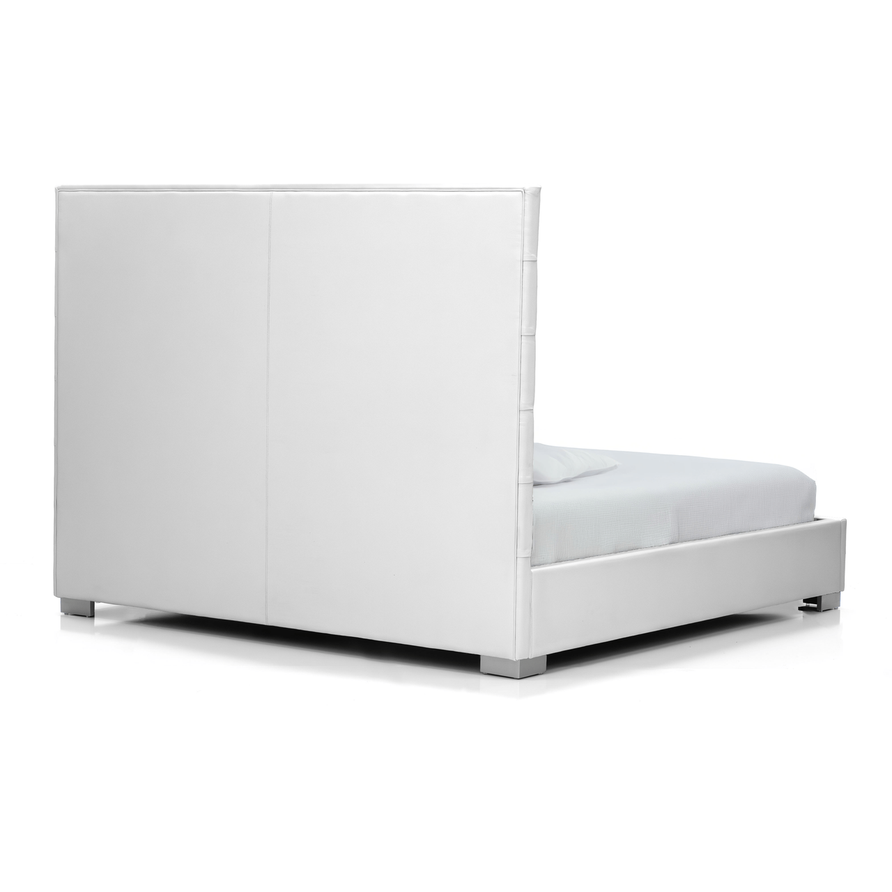 Bari II King Bed - White