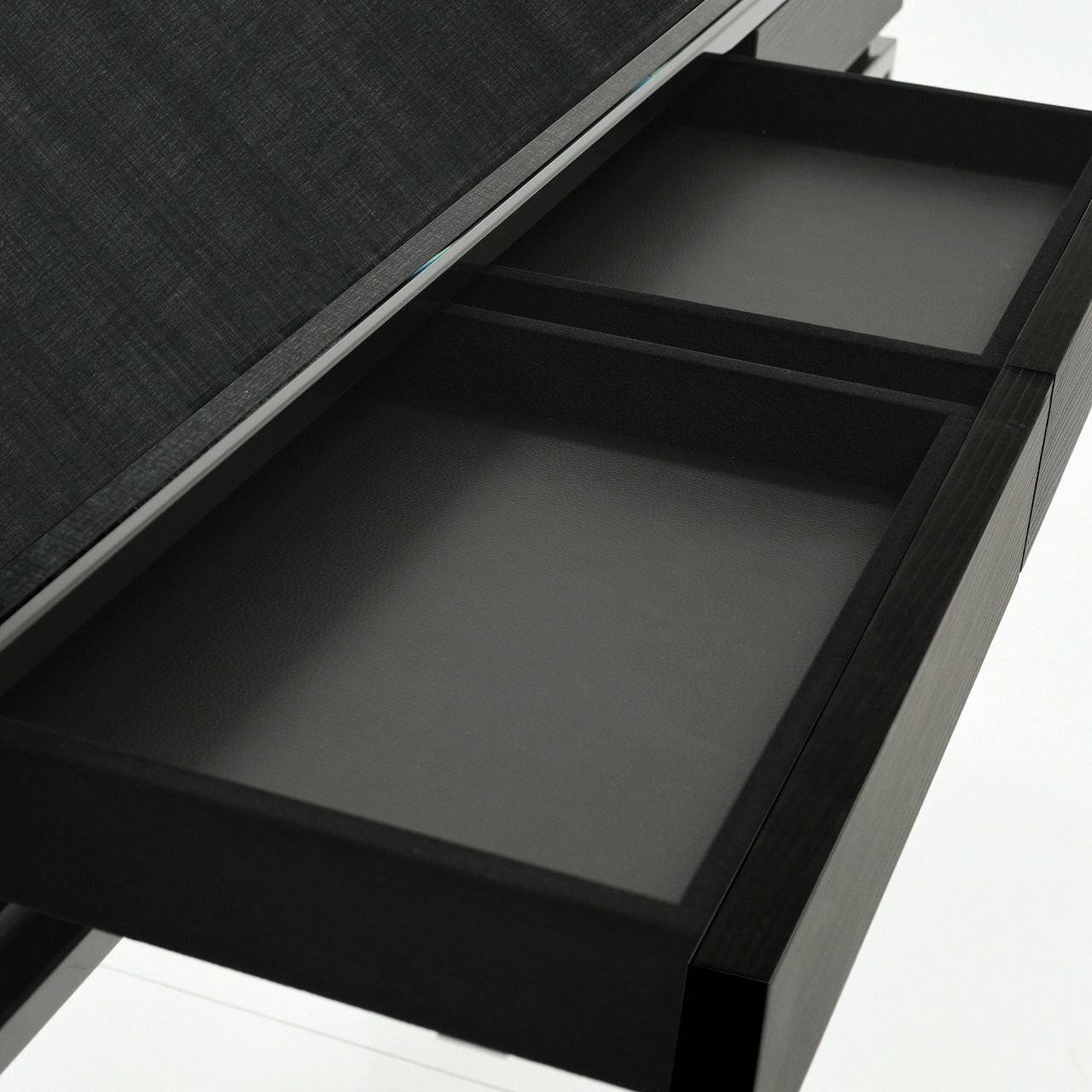 vamir ラック | Morena Console Black & More Console Table w/ Drawers - Cantoni