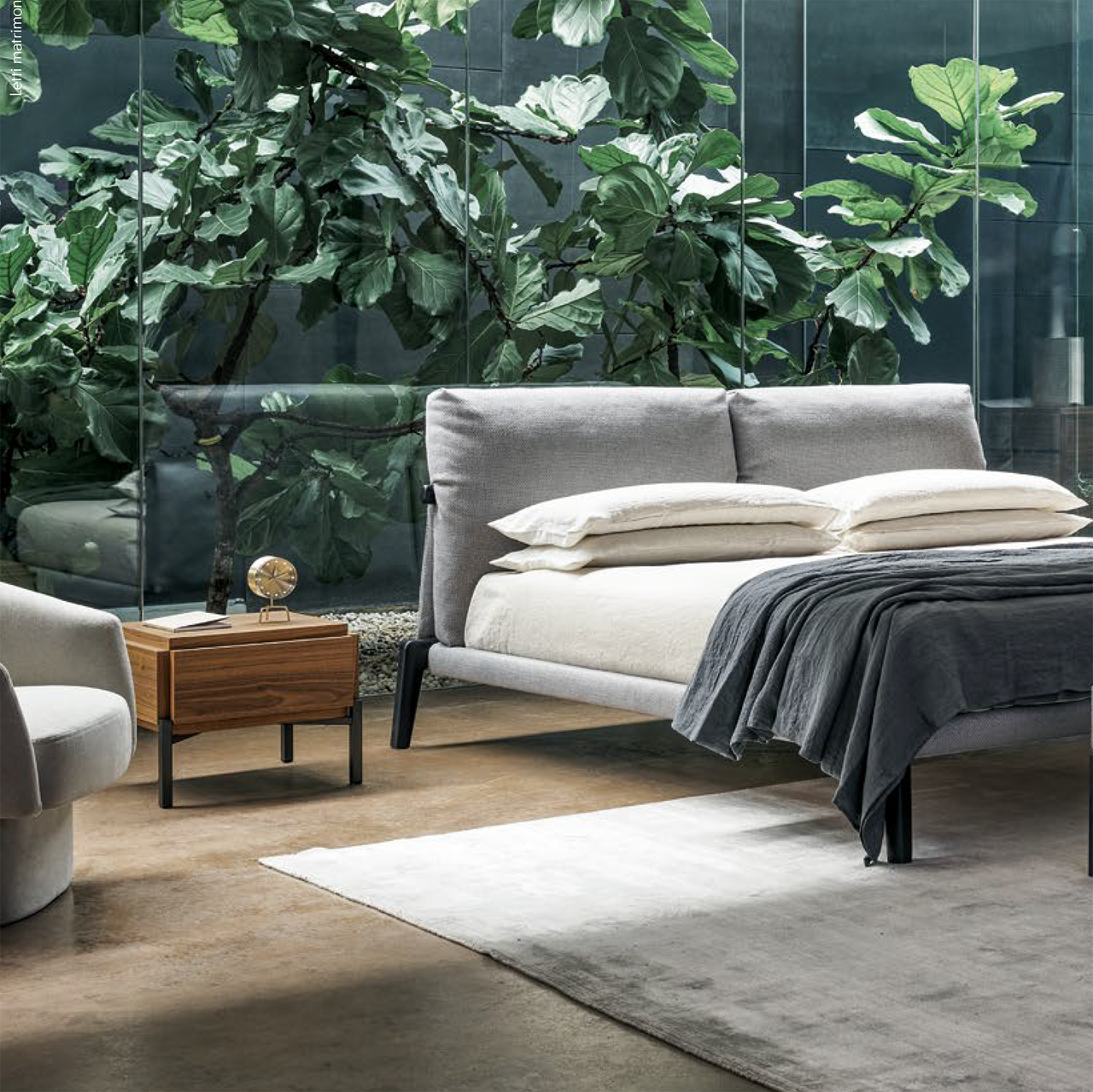 Groove 1-Drawer Nightstand