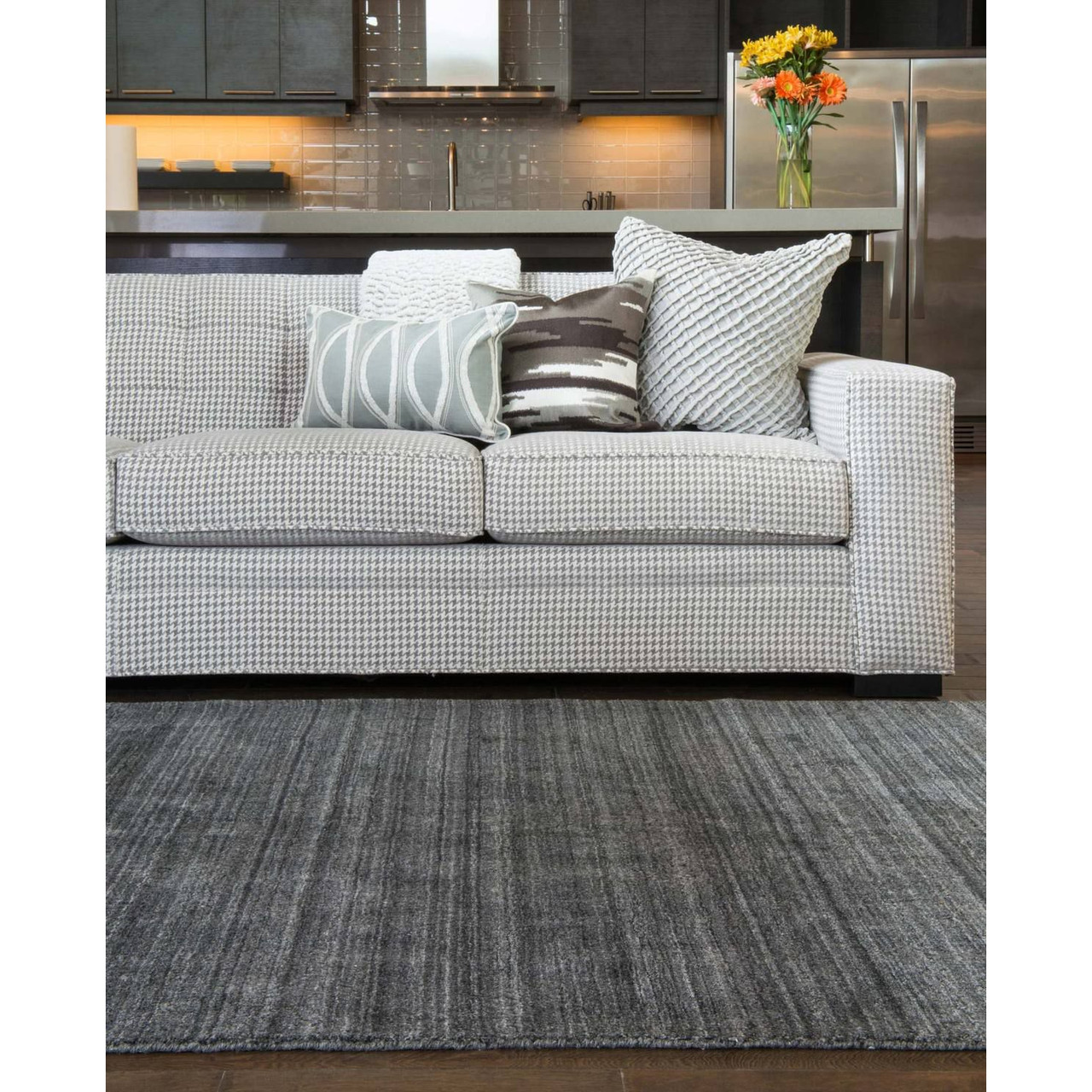 Barkley Area Rug - Charcoal (7'6" x 9'6")/08