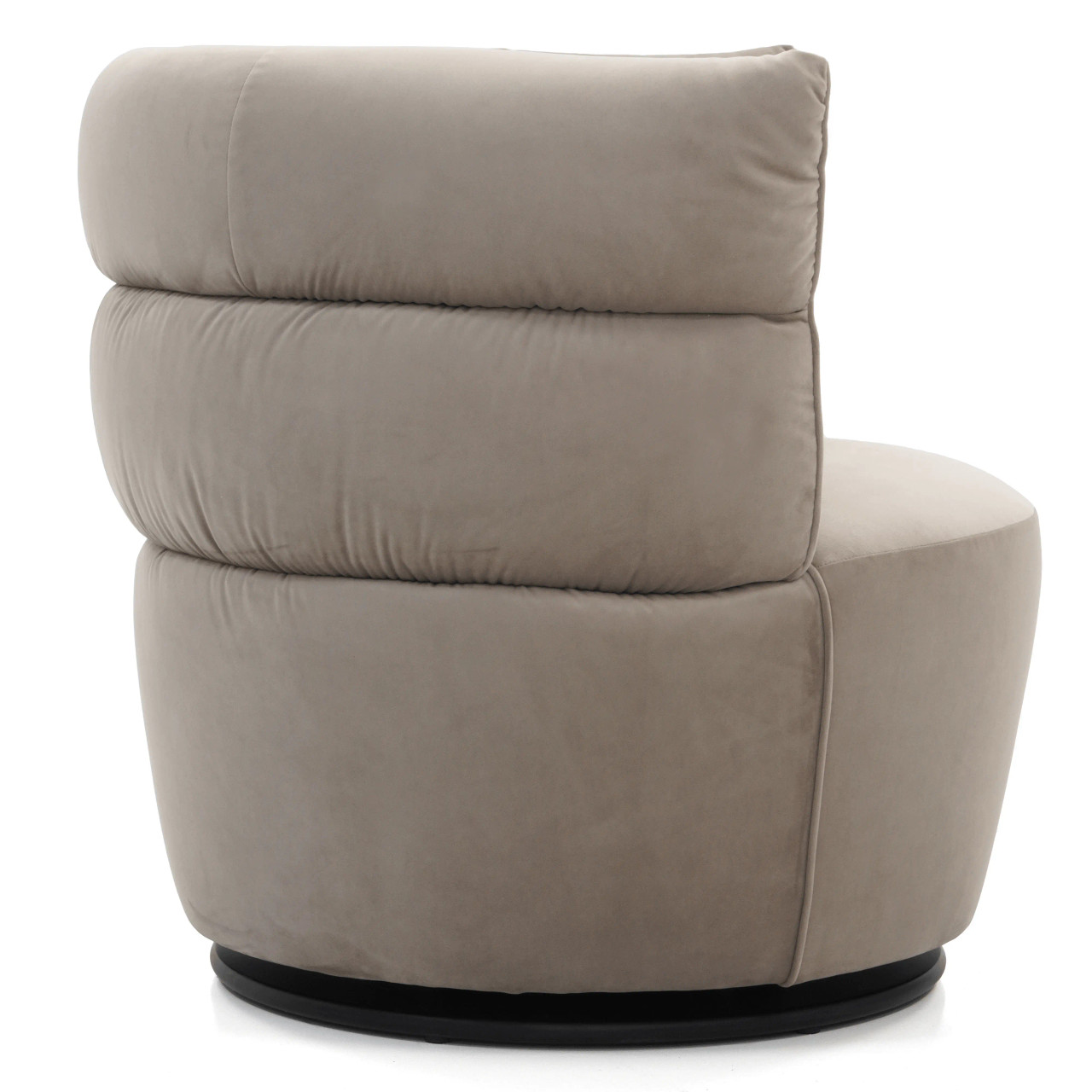 Pavia Swivel Chair - Champagne Fabric